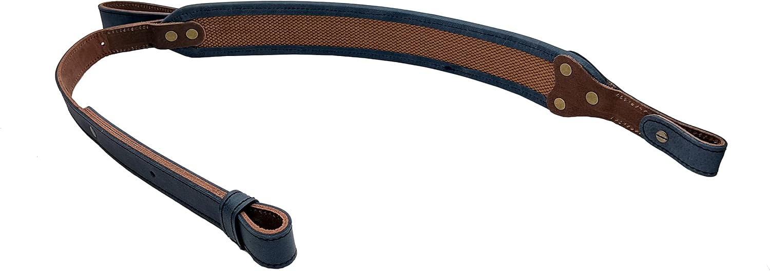 Calyx Correa para rifle de cuero con carcasa de cartucho para pistola de 1 pulgada para .357 .30-30 .30-06 .308 .45-70, 410GA