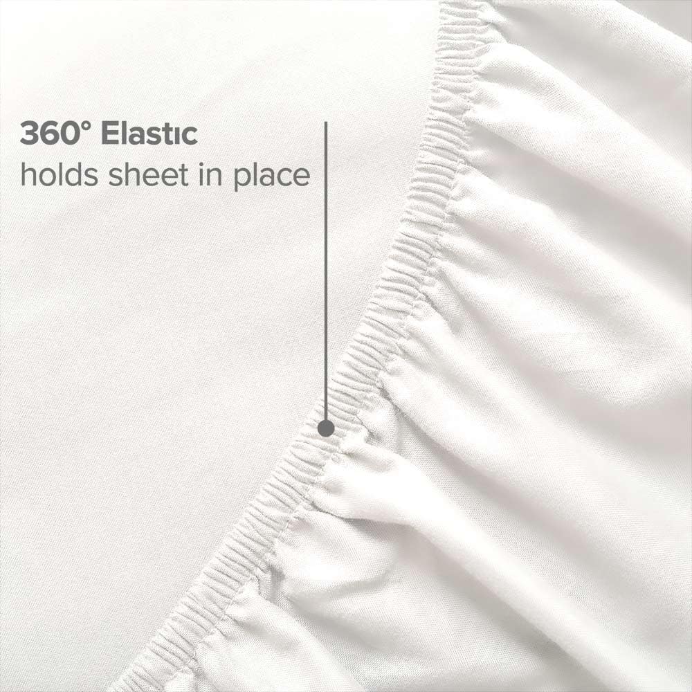 Juego de sábanas de microfibra de 3 piezas para cama individual, sábanas refrescantes transpirables con bolsillos profundos, resistentes a las