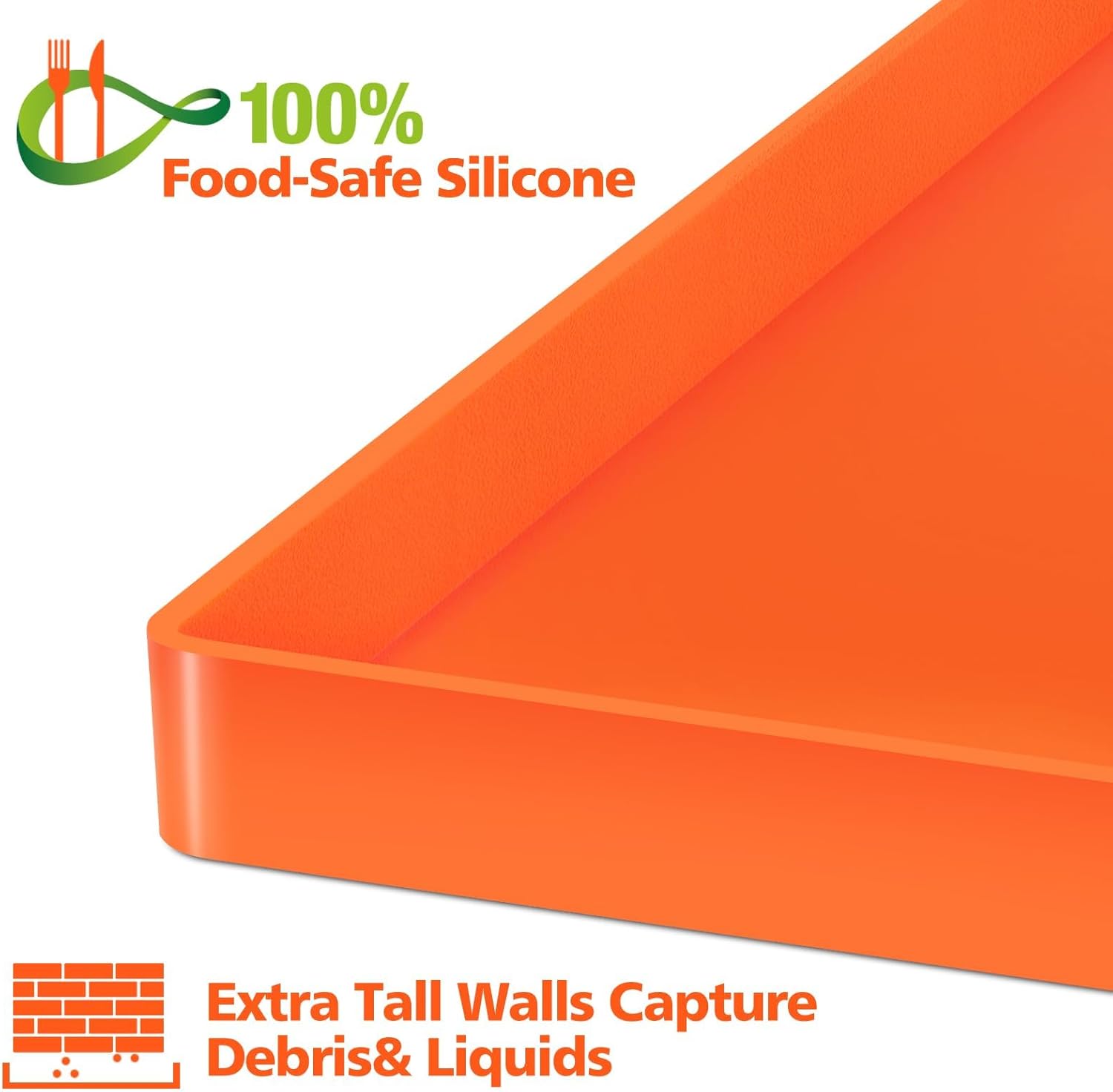 Alfombrilla de silicona para Blackstone  Tapete de silicona resistente de grado alimenticio de 28 pulgadas, cubierta inferior pulida para protector