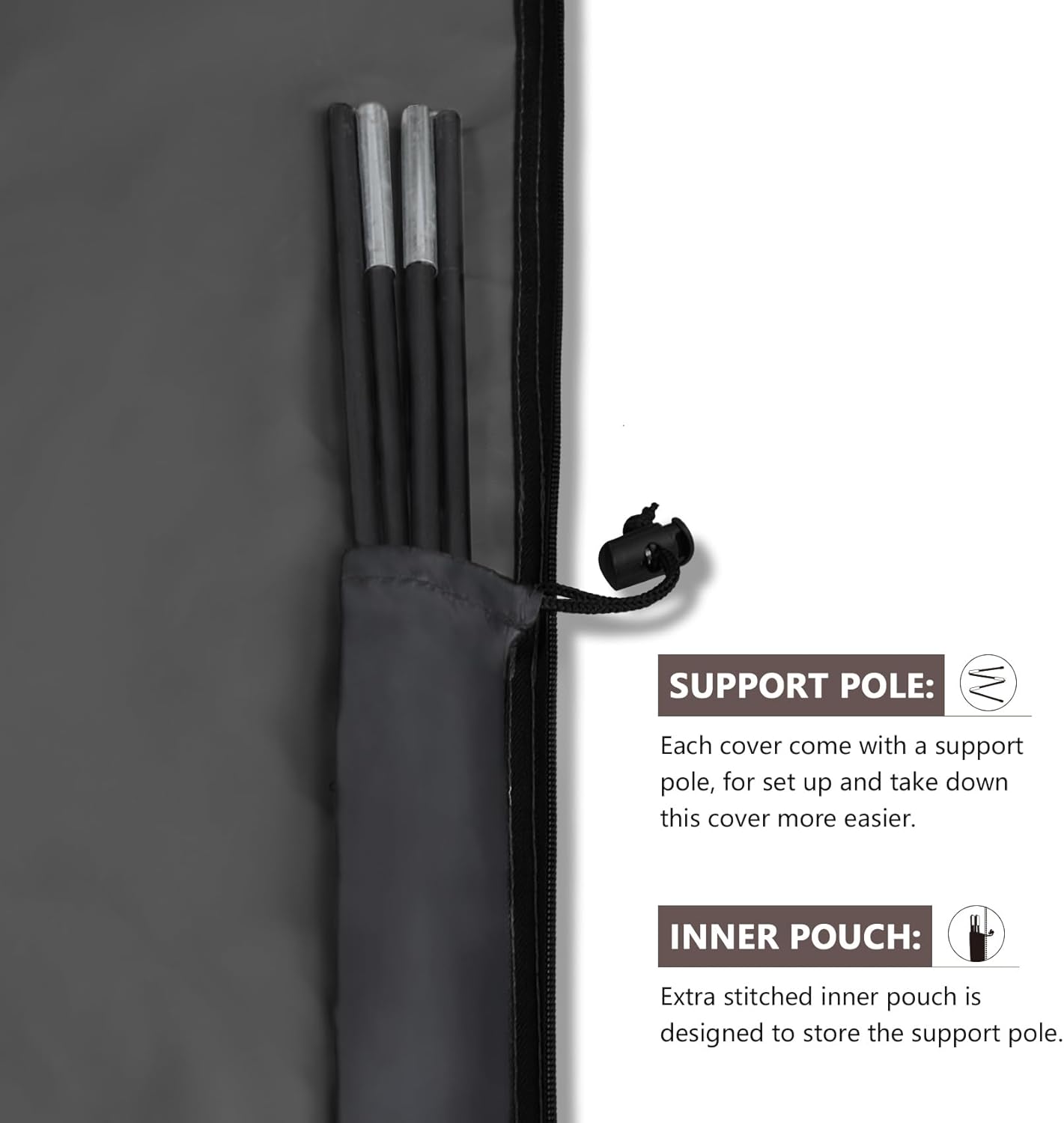 ULTCOVER – Funda para sombrilla de patio