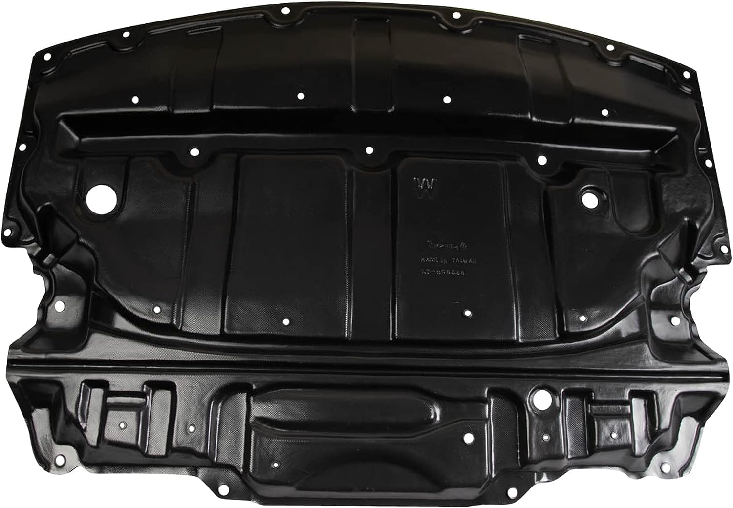 Protector contra salpicaduras de motor delantero compatible con Nissan 370Z 2009-2020, excepto los modelos Nismo Reemplazo directo NI1228137