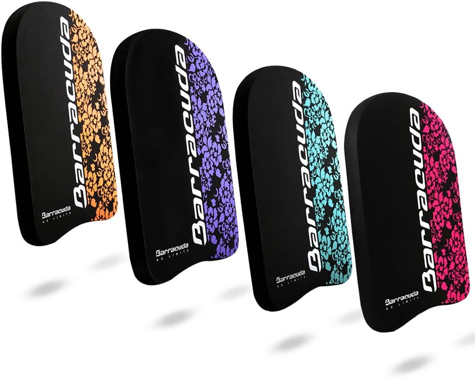 Barracuda Tabla de natación con diseño floral clásico para adultos