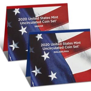 2020 P, D U.S. Mint Uncirculated 20 Coin Mint Set with CoA Uncirculated 2020 P, D U.S. Mint Uncirculated 20 Coin Mint Set with CoA Uncirculated