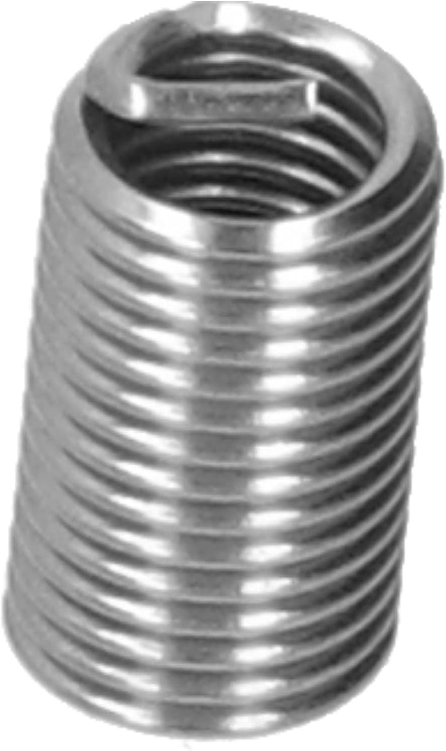 100 piezas de insertos de reparación de rosca, fundas de rosca métrica M6 x 1, fundas de hilo de alambre de acero inoxidable con diferentes