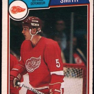 Hockey NHL 1983-84 O-Pee-Chee #130 Greg Smith Red Wings Hockey NHL 1983-84 O-Pee-Chee #130 Greg Smith Red Wings