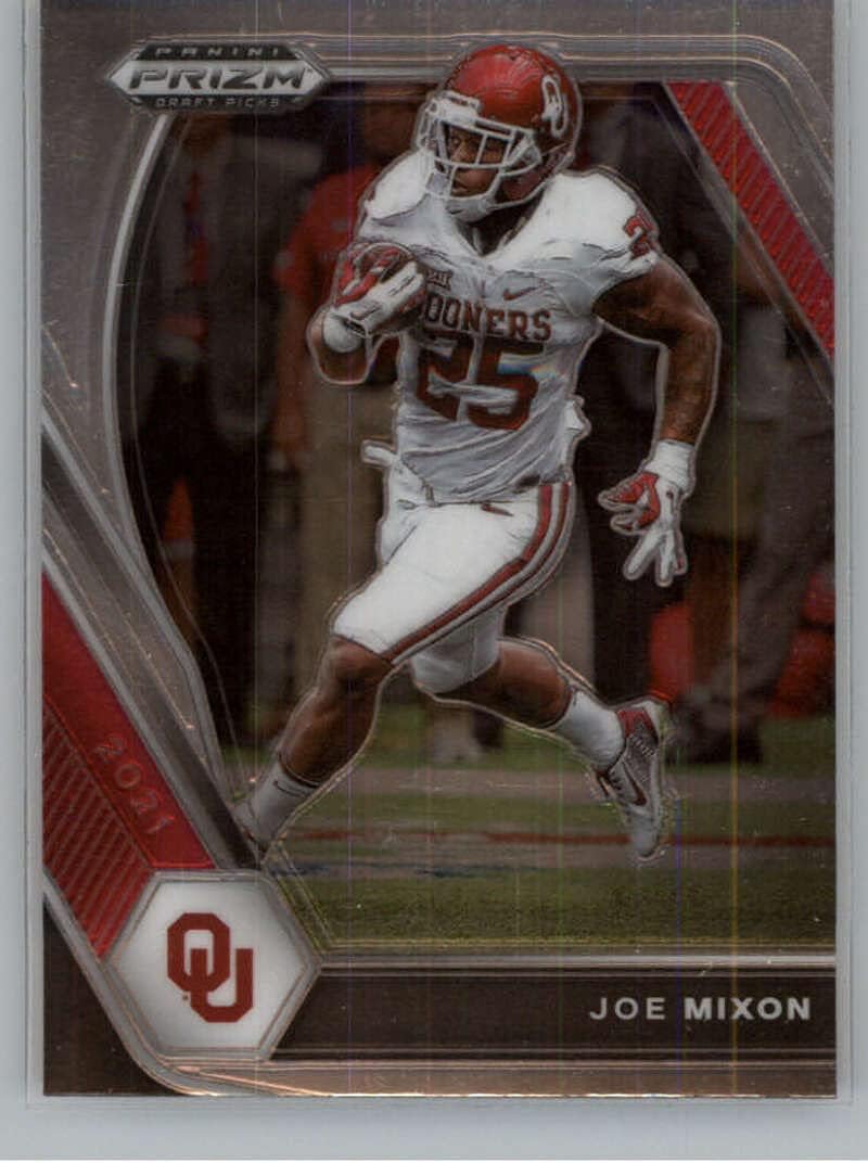 2021 Panini Prizm Draft Picks #93 Joe Mixon Oklahoma Sooners Official NCAA Football Trading Card in Raw (NM or Better) Condition