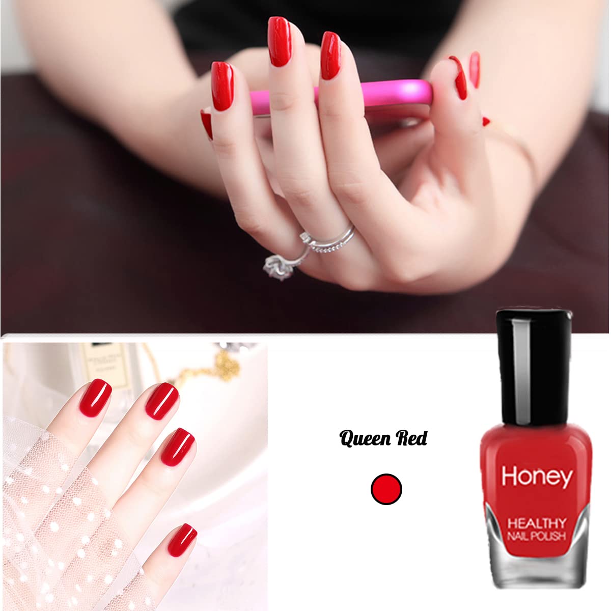 Juego de esmaltes de uñas no tóxicos, fácil de quitar y de secado rápido, juego de esmalte de uñas ecológico y orgánico a base de agua para mujeres,