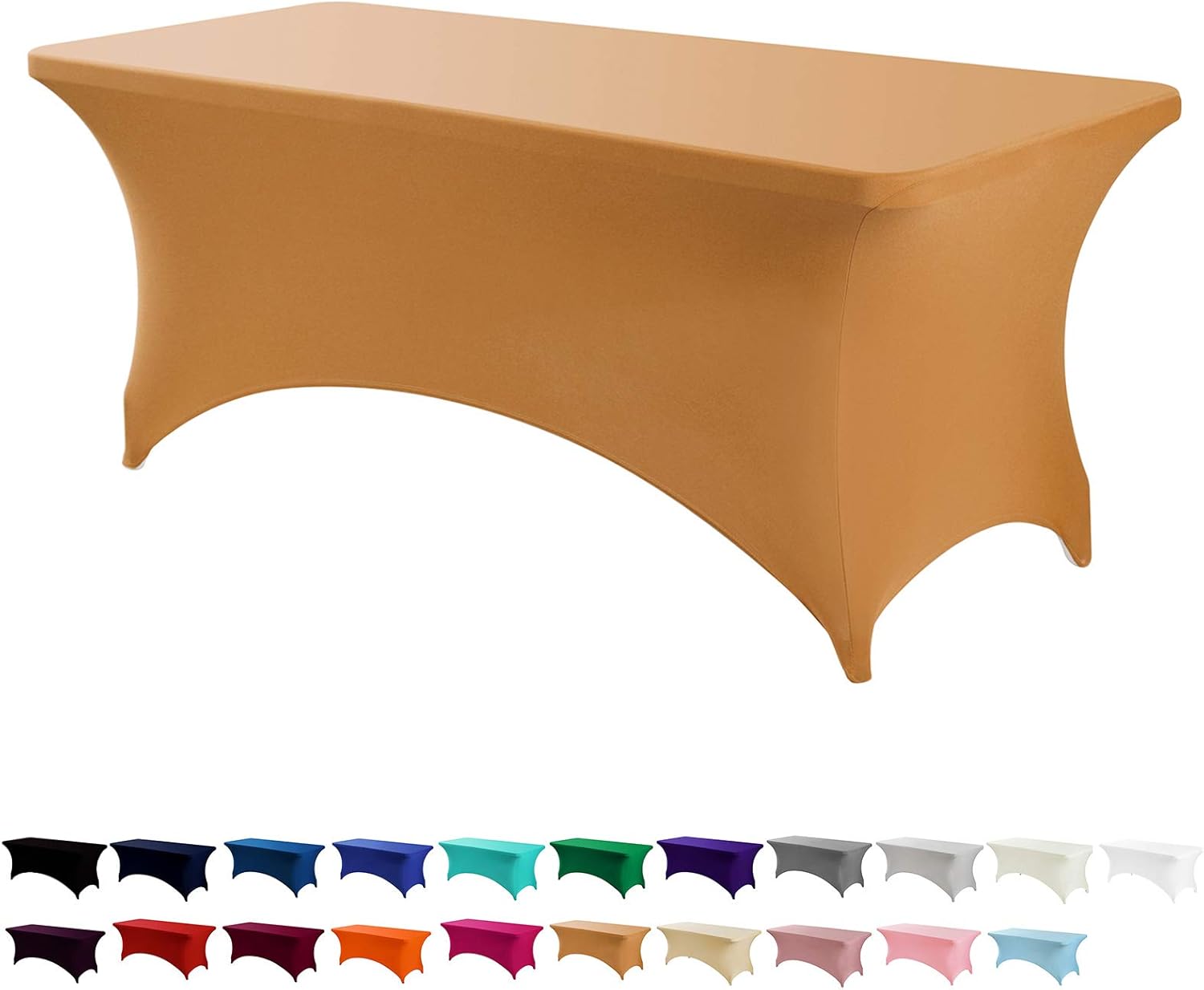 Peomeise – Mantel rectangular elástico de elastano