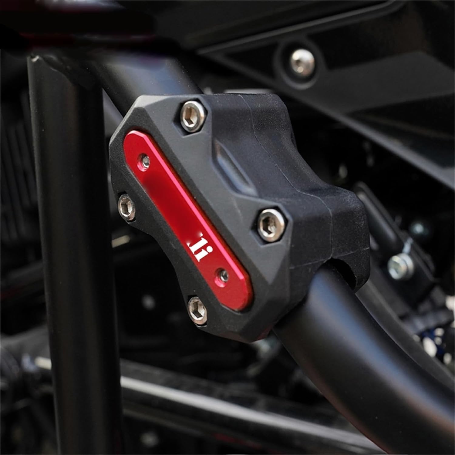 Para Benelli TRK 502 502X 502C 752S 251 BN302 LEONCINO 250 500 TNT125 TNT251 Moto Motor Protección parachoques Protección contra caídas (color  azul)