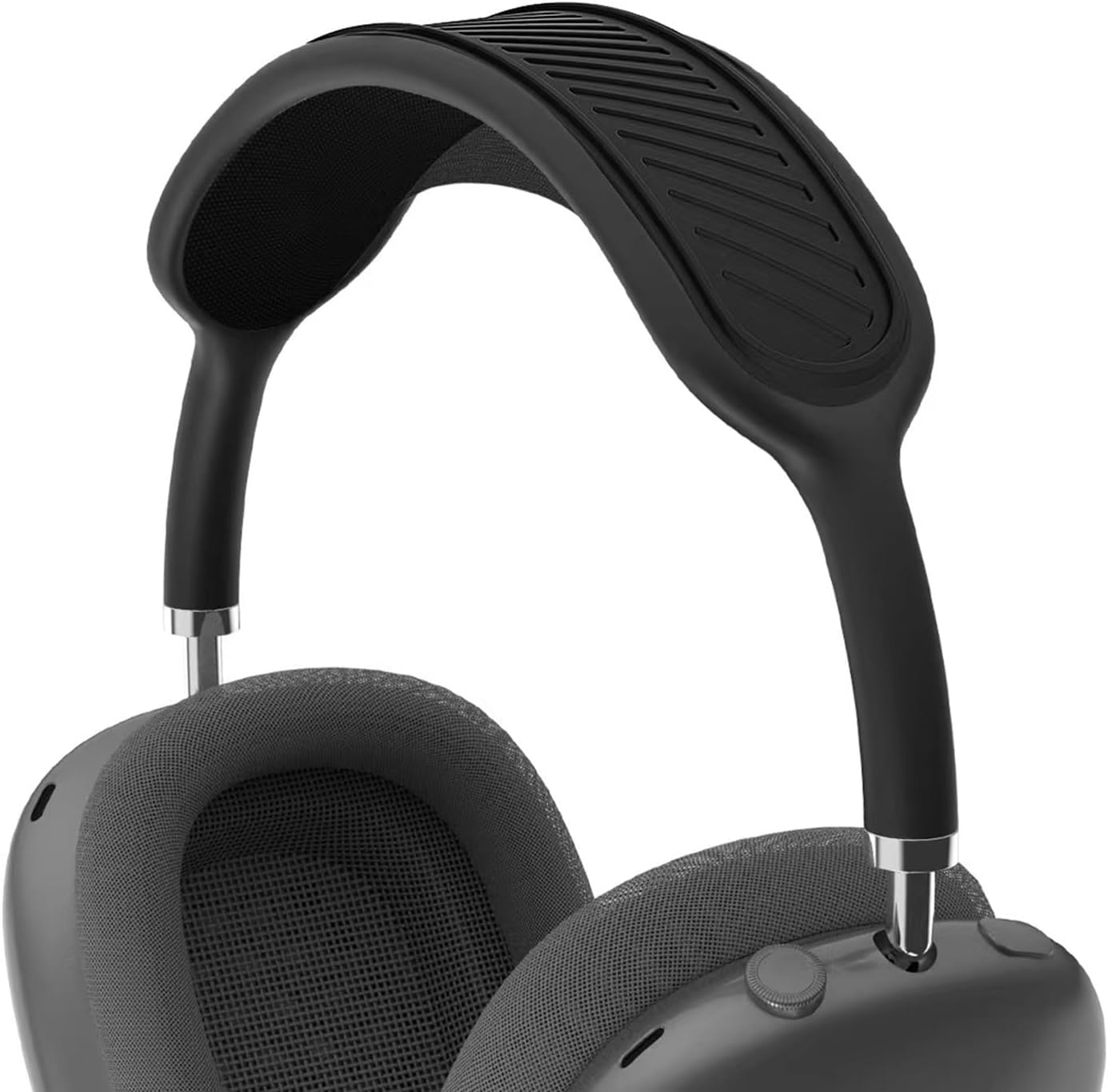 VAEKNVG Funda para la diadema compatible con Apple AirPods Max, protectores de diadema de silicona suave y lavables, cojín cómodo, funda protectora