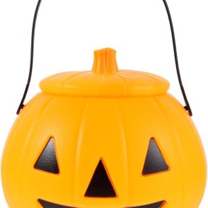 Operitacx Mini cubos de calabaza de plástico calabazas para caramelos, bolsas de caramelos, bolsas de dulces de calabaza, bolsa de dulce o truco de Operitacx Mini cubos de calabaza de plástico calabazas para caramelos, bolsas de caramelos, bolsas de dulces de calabaza, bolsa de dulce o truco de