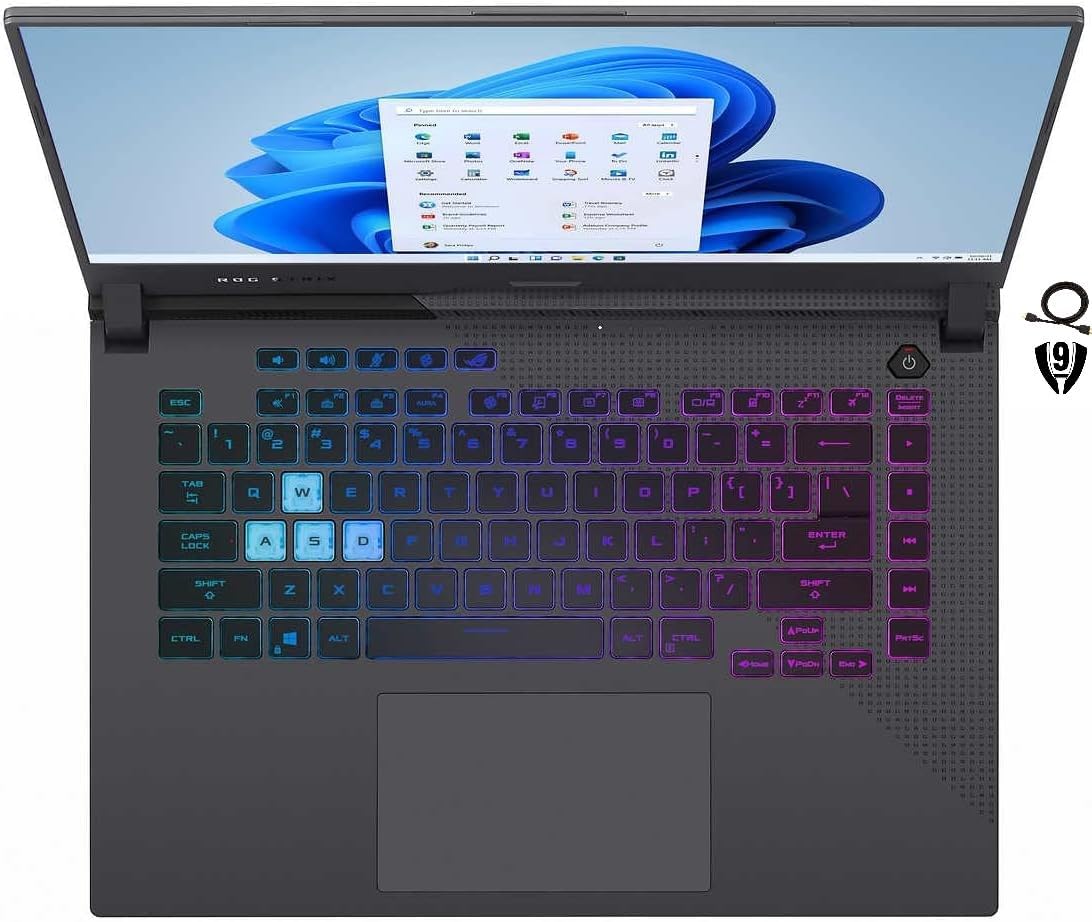 ASUS ROG Strix G15 – Laptop para juegos FHD de 15.6 pulgadas, NVIDIA GeForce RTX 3060, procesador AMD Ryzen 7 4800H, 32GB RAM 1TB SSD, teclado