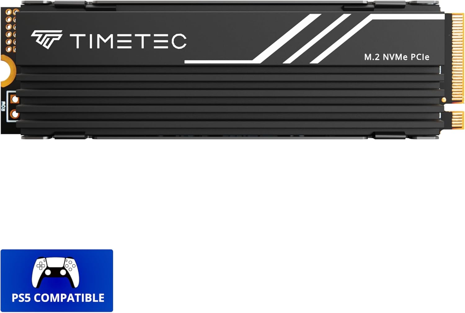 Timetec Disipador de calor PCIe 4.0 de 1 TB para juegos NVMe PCIe Gen4x4 M.2 2280 3D NAND TLC 1000TBW SLC caché velocidad de lecturaescritura de