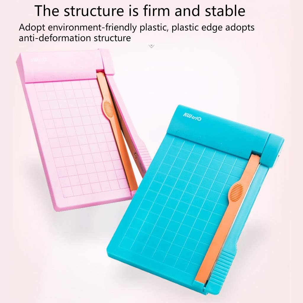 Cortador de papel Trimmer Photo Guillotine Cutting Machine Scrapbook Ruler Gancho para tejer