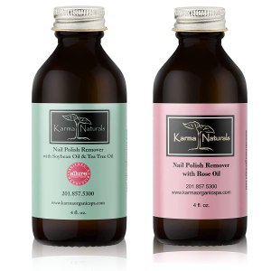 Karma Organic Paquete de removedor de esmalte de uñas, removedor de esmalte de uñas de aceite de árbol de té de soja natural (4 onzas líquidas), Karma Organic Paquete de removedor de esmalte de uñas, removedor de esmalte de uñas de aceite de árbol de té de soja natural (4 onzas líquidas),