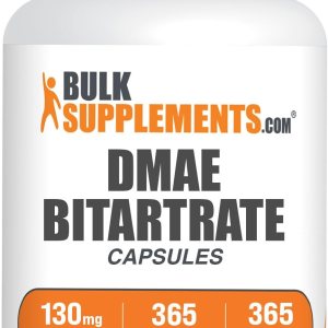 BULKSUPPLEMENTS.COM Cápsulas de bitartrato DMAE – Dimetilaminoetanol, DMAE 350 mg, suplemento de DMAE, cápsulas de DMAE – para la salud y el enfoque BULKSUPPLEMENTS.COM Cápsulas de bitartrato DMAE – Dimetilaminoetanol, DMAE 350 mg, suplemento de DMAE, cápsulas de DMAE – para la salud y el enfoque
