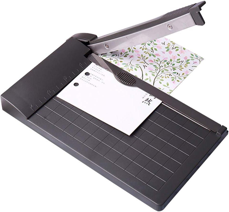 Cortador de papel Trimmer Photo Guillotine Cutting Machine Scrapbook Ruler Gancho para tejer