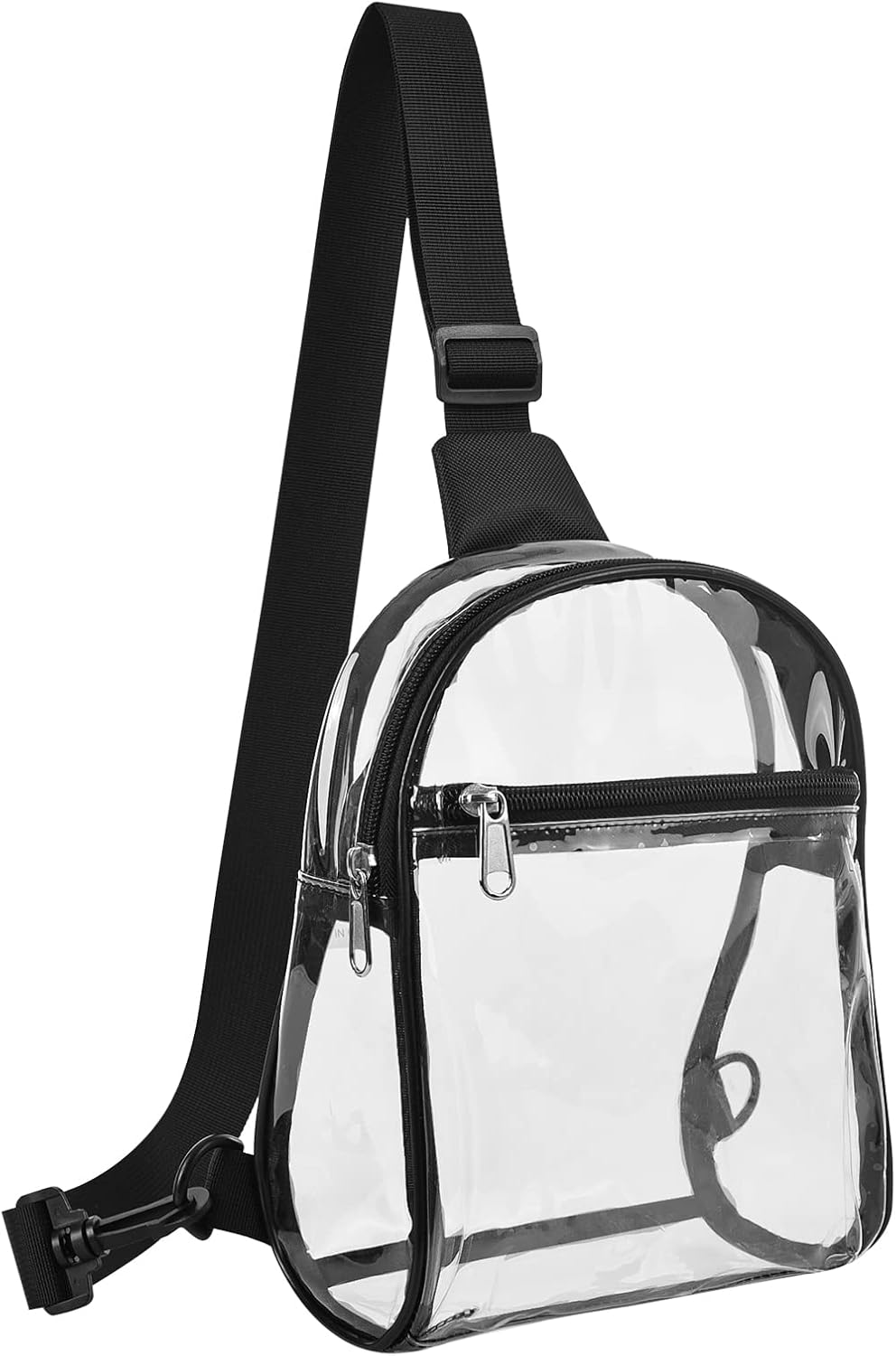 Bolsa de almuerzo transparente con bolsa transparente aprobada para estadios para el trabajo, universidad, viajes