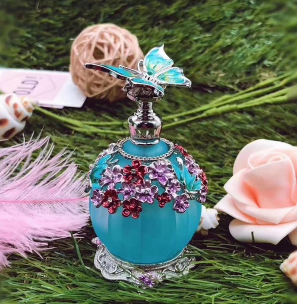 Perfume árabe concentrado aceite de perfume, 0.8 fl oz musulmán Eau de Parfum Toilette Halal Dubai Lujoso Perfume Aceite, Perfume de larga duración