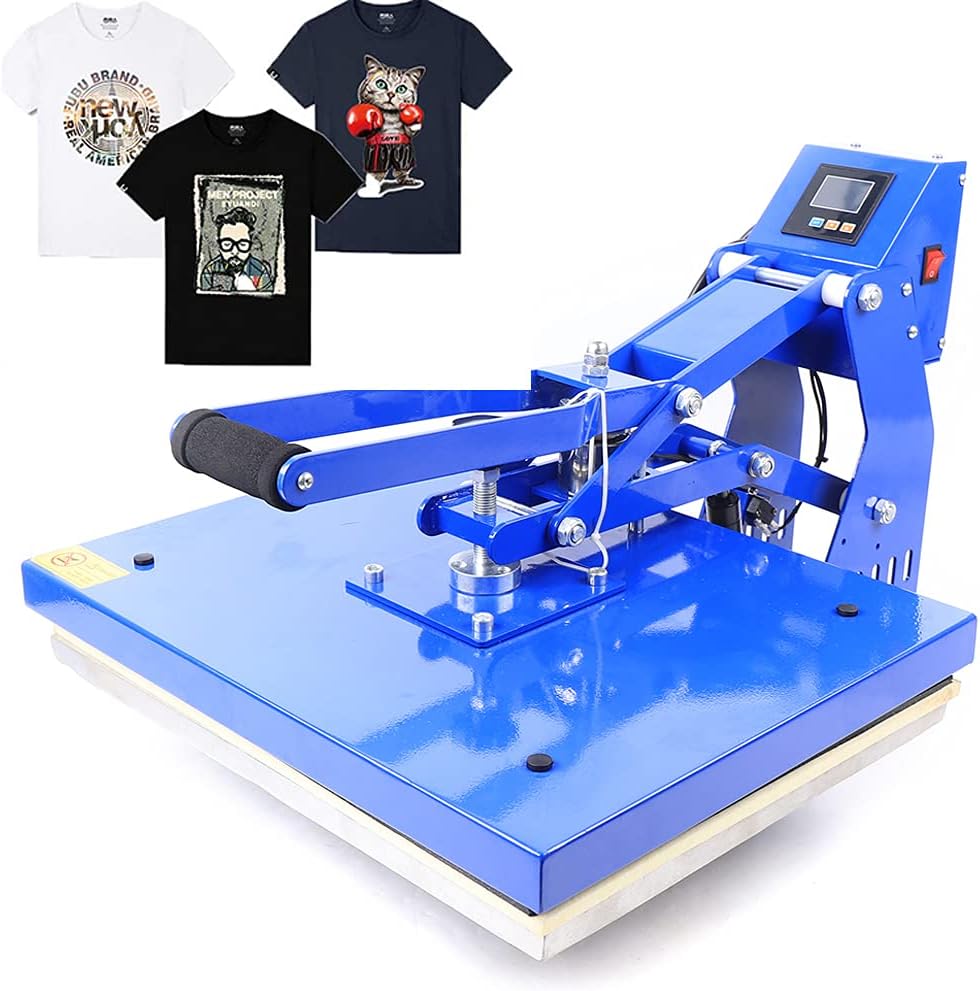 Máquina de transferencia de calor de sublimación digital de calidad industrial de 16 “x 20”, máquina de prensa de calor abierta automática versión