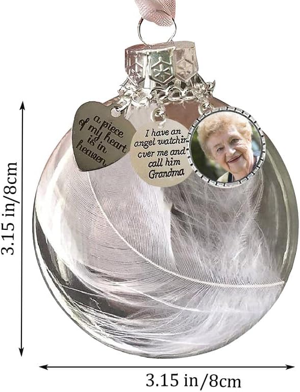 Adornos conmemorativos para la pérdida de papá, regalo de condolencias por la pérdida de un ser querido, adornos conmemorativos de Navidad, recuerdo