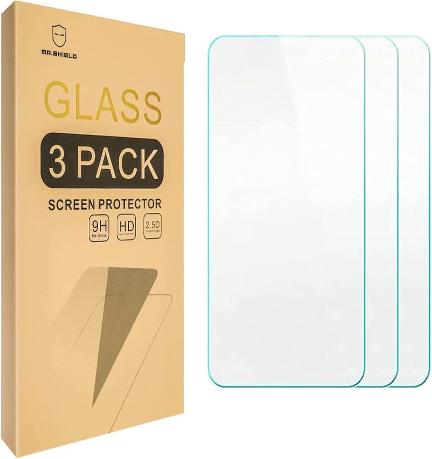 (3 Pack) Compatible for Xiaomi Redmi K40 Pro Screen Protector Tempered Glass Hardness 9H High definition Anti Scratch H-G147