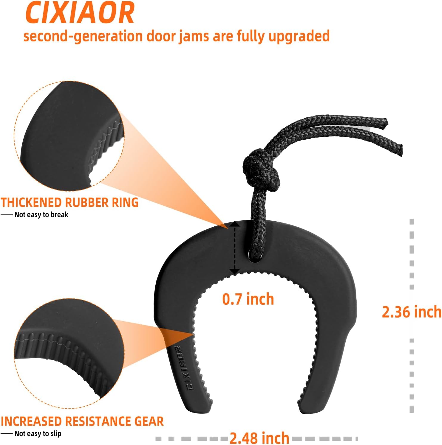 Atasco de puerta, tope de puerta de primer respondedor para fuerzas del orden, policía, servicios médicos de emergencia, puerta táctica con