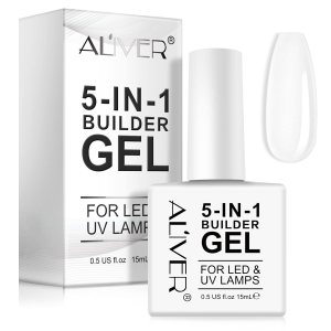 Gel constructor 5 en 1, gel fortalecedor de base, gel constructor de geles de uñas, gel de esmalte de uñas UVLED para extensión de uñas, gel Gel constructor 5 en 1, gel fortalecedor de base, gel constructor de geles de uñas, gel de esmalte de uñas UVLED para extensión de uñas, gel