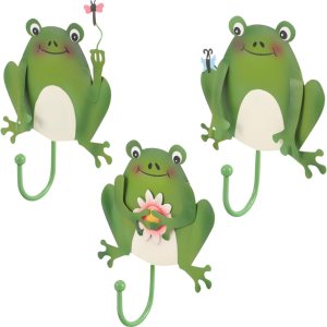Gancho de rana para decoración de pared, ganchos para colgar en la pared, ganchos para toallas, gancho decorativo para llaves, lindo gancho de Gancho de rana para decoración de pared, ganchos para colgar en la pared, ganchos para toallas, gancho decorativo para llaves, lindo gancho de