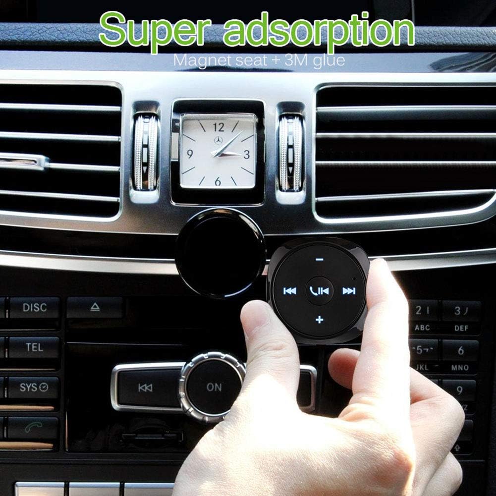 Transmisor FM Bluetooth para coche, inalámbrico Bluetooth 2.1 Kit de coche Receptor de llamadas manos libres 0.138 in AUX Audio Music Adapter
