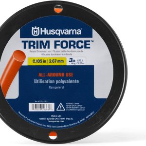 Husqvarna 529337023 Trim Force – Línea de recortadora de hilo redondo, 105 pulgadas x 690 pies, color naranja Husqvarna 529337023 Trim Force – Línea de recortadora de hilo redondo, 105 pulgadas x 690 pies, color naranja