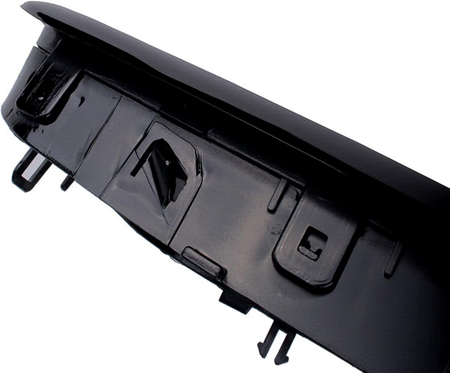 XOPIYAO Rejilla frontal para riñón X5 X6, color negro brillante, ajuste 2007-2013 X5 E70 X6 E71 (parrilla de riñón de doble listón negro brillante)