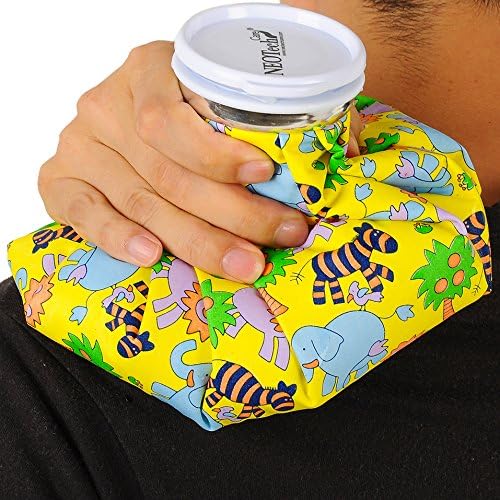 Neotech Care – Bolsa de hielo para lesiones, hinchazón, dolor de cabeza, alivio del dolor, primeros auxilios, tapa de rosca en frío, reutilizable,
