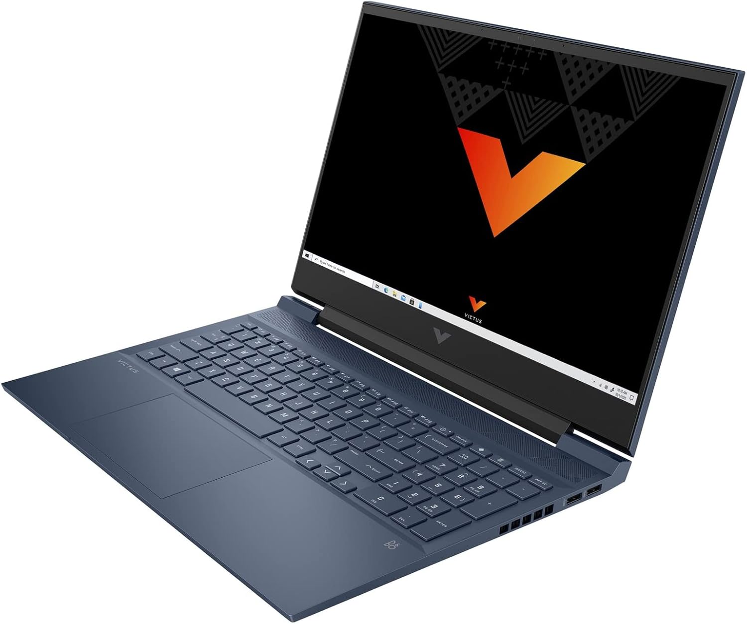 HP Victus Gaming Laptop 2023, pantalla de 15.6 pulgadas a 144 Hz, procesador Intel Core i5-13420H, gráficos NVIDIA GeForce RTX 3050, 8 GB de RAM,