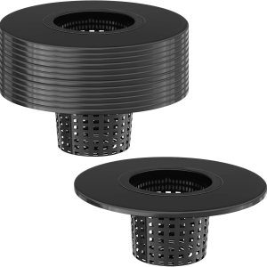Net Pots – Macetas de 6 pulgadas para tapas anchas de cubo de 5 galones (paquete de 12), tapas de cubo hidropónico, sin BPA, tapas de cesta DWC para Net Pots – Macetas de 6 pulgadas para tapas anchas de cubo de 5 galones (paquete de 12), tapas de cubo hidropónico, sin BPA, tapas de cesta DWC para
