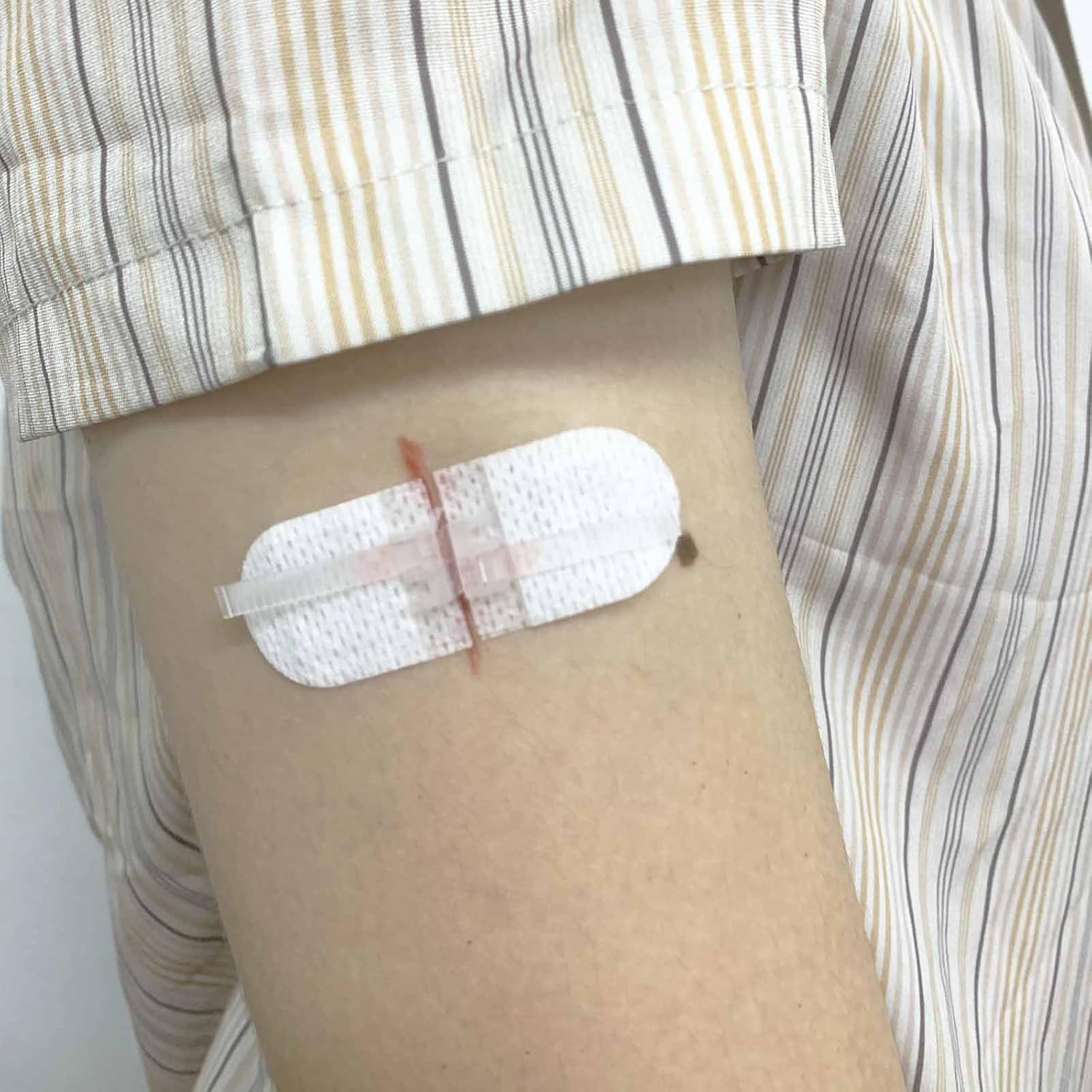 Vendajes adhesivos para cierres de heridas de emergencia, calcomanías de puntada con cremallera para camping, supervivencia y equipo doméstico, 3