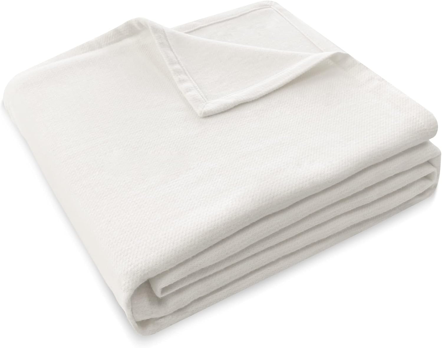 Style Quarters – Manta de cama de cachemira, tamaño individual, color blanco, 10% cachemira, 90% algodón, cálida, lujosa, acogedora, suave, cómoda,