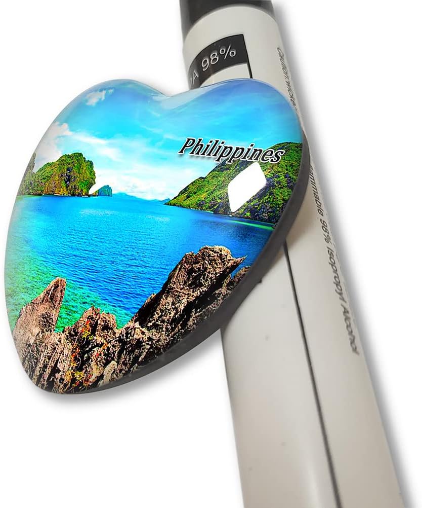 Filipinas El Nido Frigorífico Imanes Pegatina Cocina Refrigerador Decoración Imán Regalo Corazón Forma