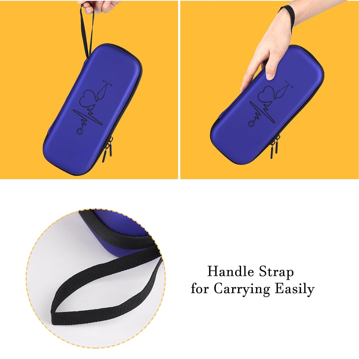 CDBXPRG Funda para estetoscopio 3M Littmann, estetoscopio de transporte para estetoscopio MDF Acoustica Deluxe, soporte de viaje para estetoscopio