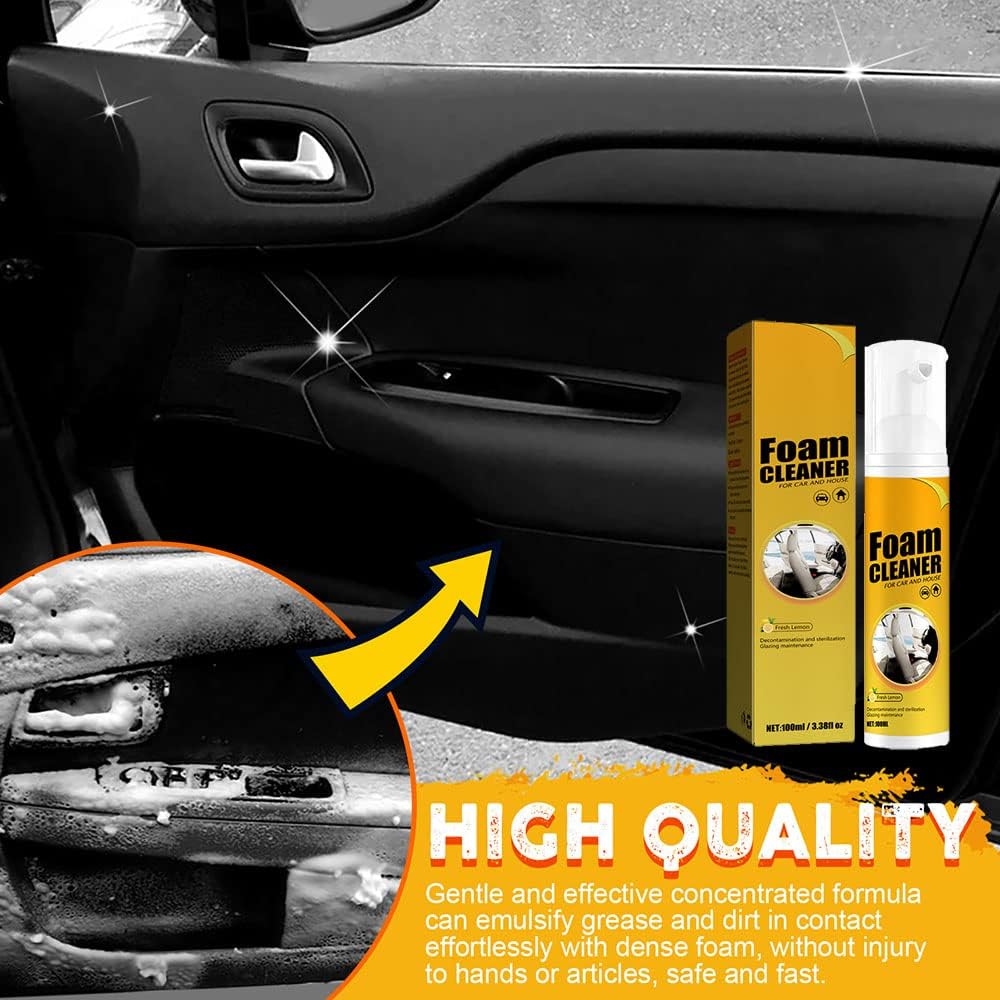 Limpiador de espuma All Around Master, limpiador de espuma multifuncional para automóvil, espuma mágica para automóvil, limpiador de espuma
