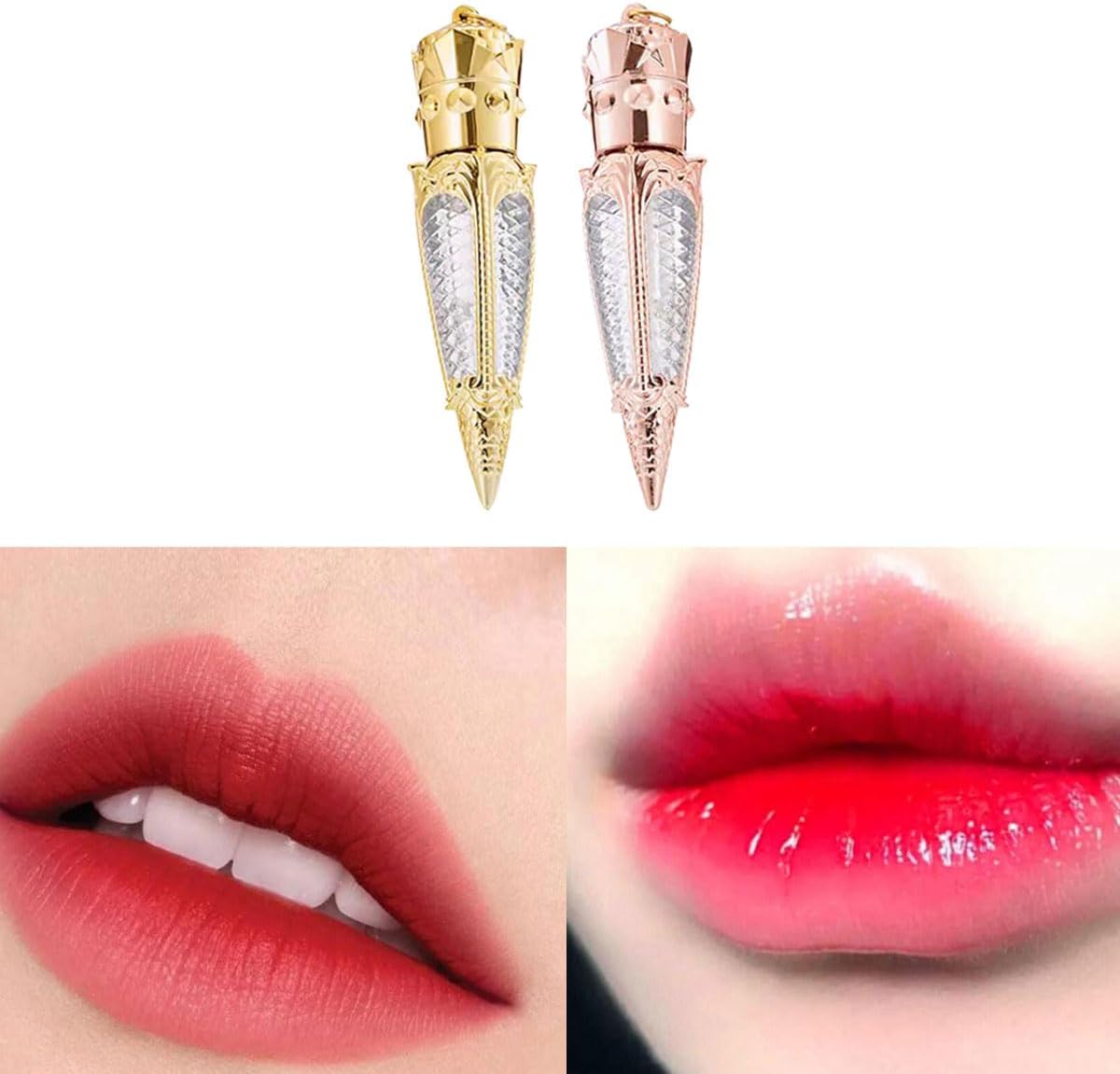 10 unidades de tubo de brillo de labios vacía recargable botella de bálsamo labial de plástico transparente contenedor de brillo labial botella de