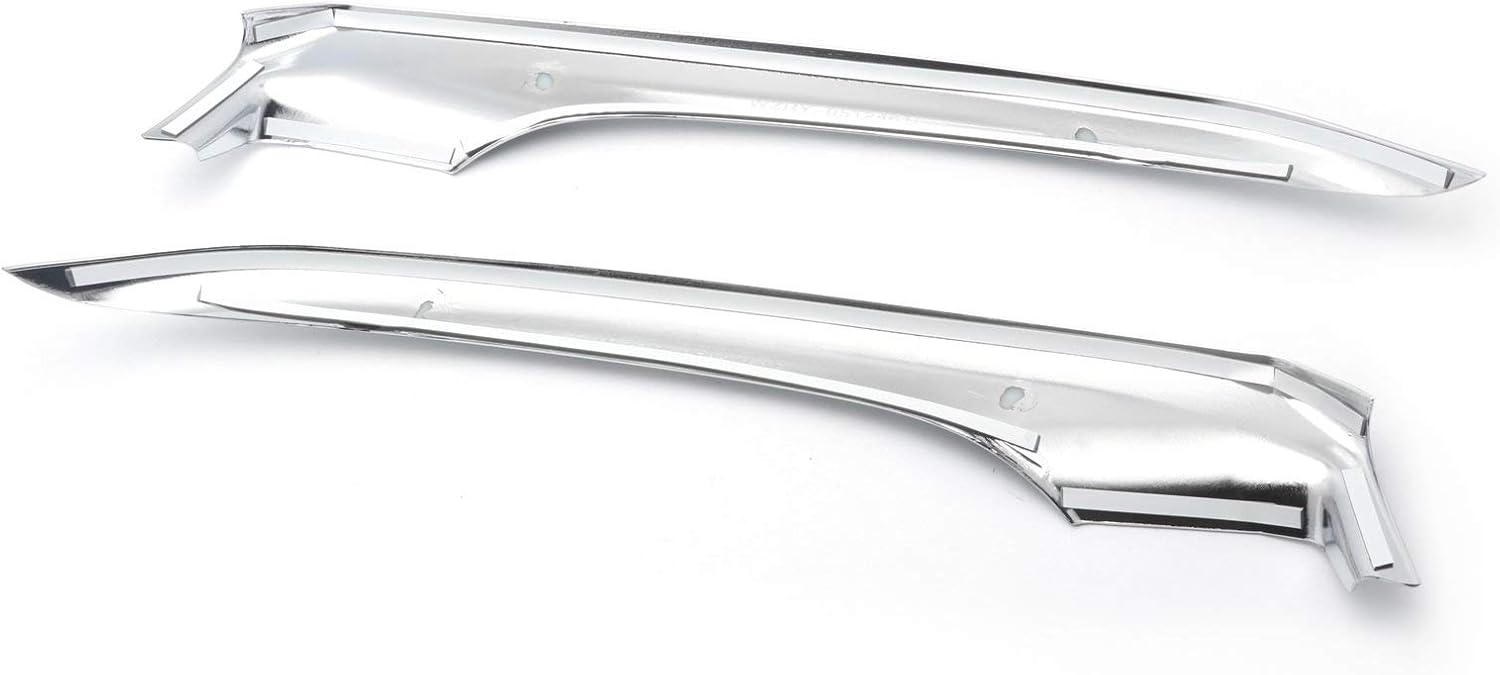 Xotic Tech – Alerón de parachoques delantero, divisor de labio, cromado, compatible con Toyota Camry SE XSE 2018-2020