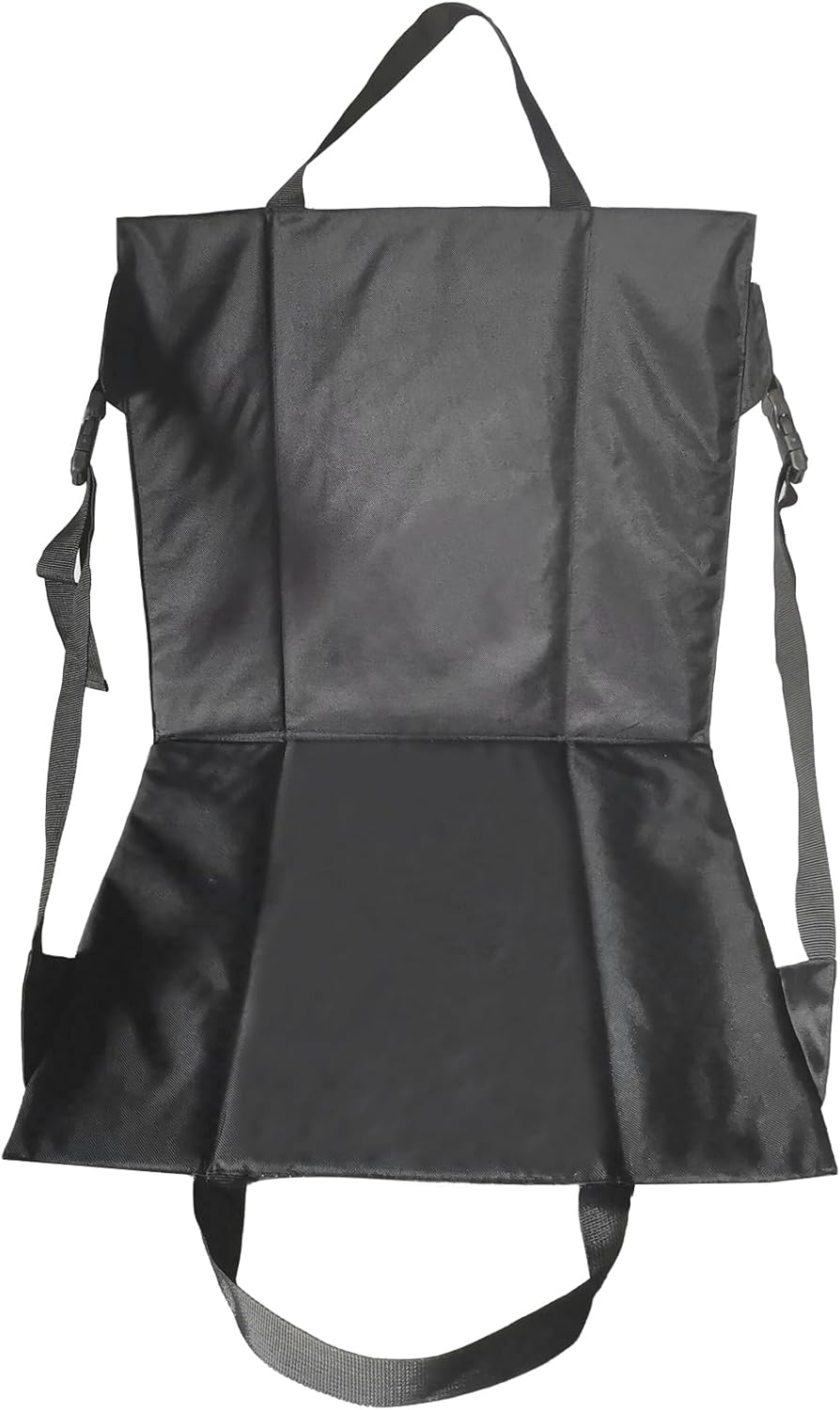 Pozico Cojín de asiento portátil para gradas, asiento ligero plegable con respaldo para deportes al aire libre y conciertos al aire libre
