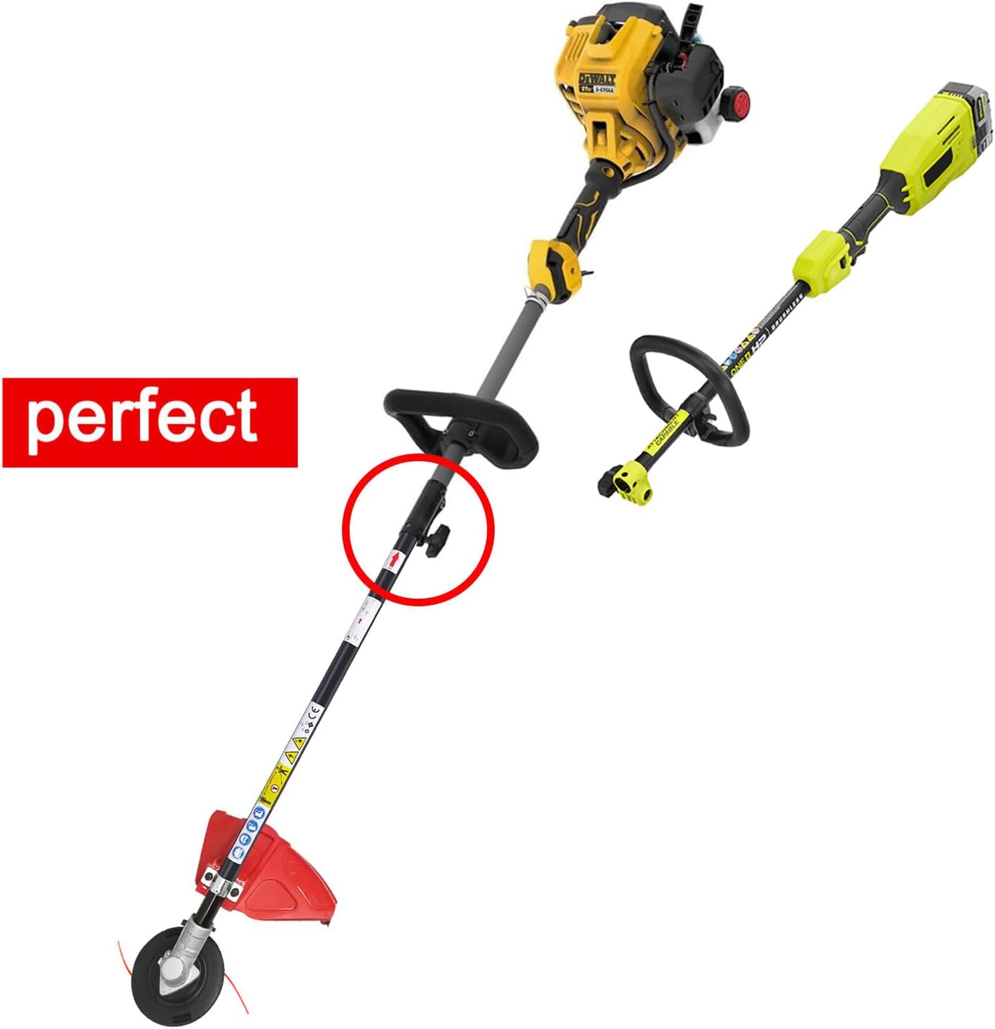 Reemplazo RYSST44, AS720, accesorio de recortadora de eje flexible para recortadora TrimmerPlus, MTD, Worx Ryobi y Homelite Hus 128LD y