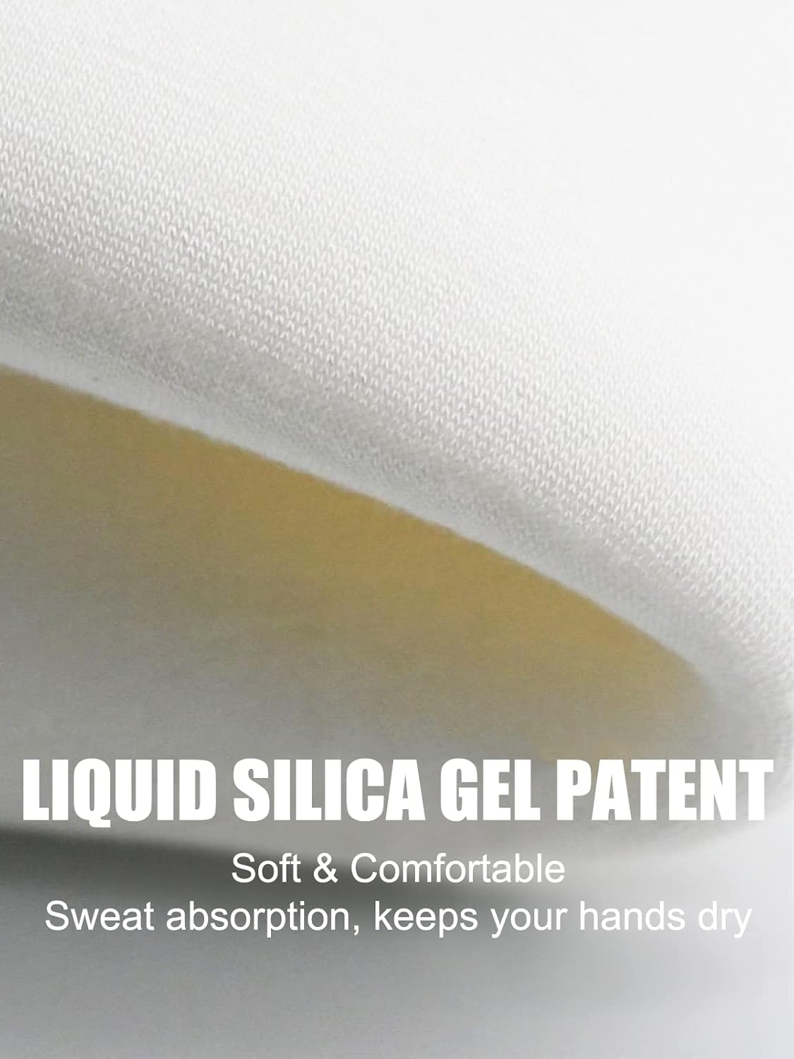 Guantes de horno de silicona líquida, 7 capas (-100 F a 570 F), guantes resistentes al calor, guantes de barbacoa con 5 dedos para tacto de