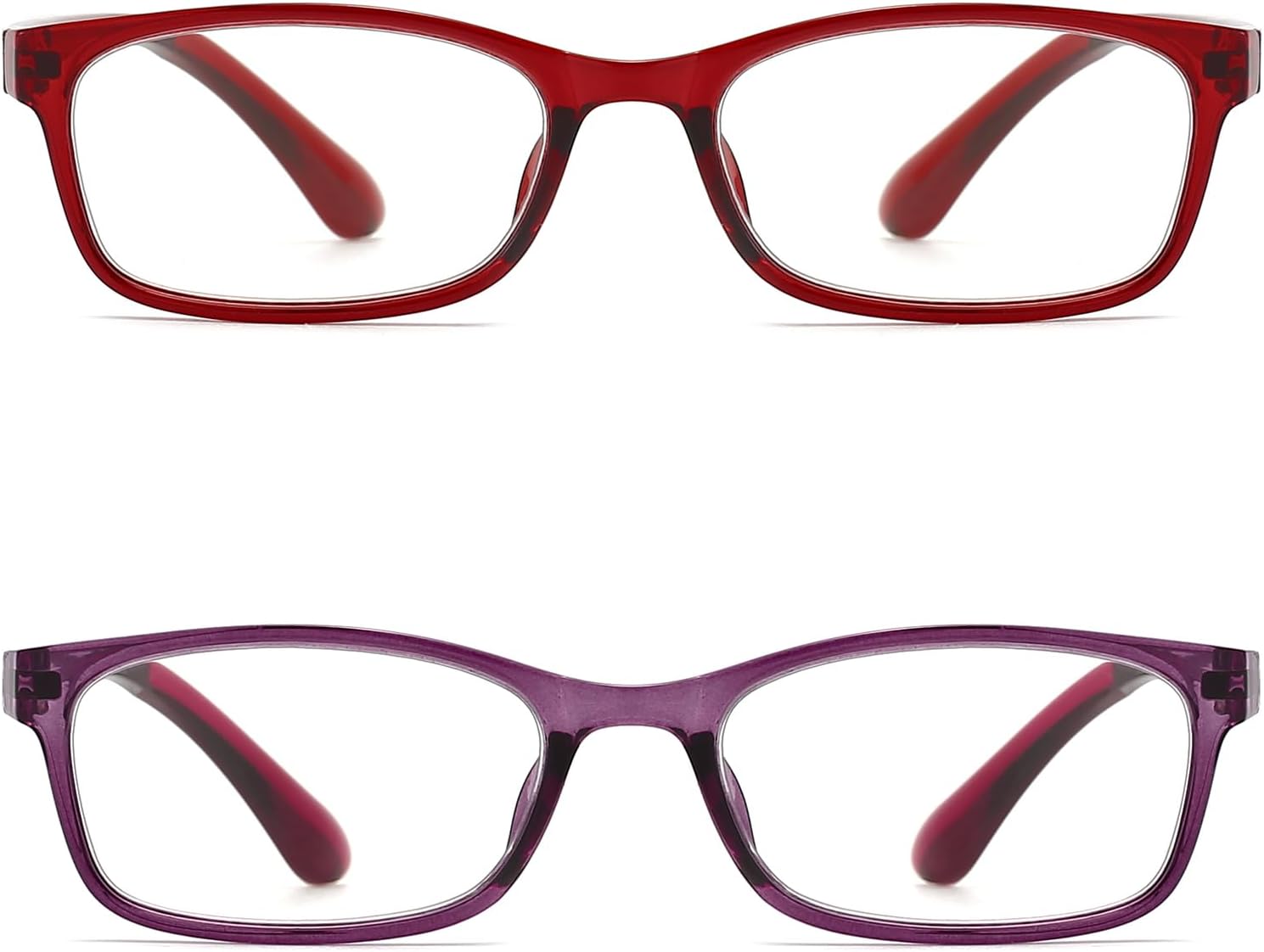 RaoOG Lentes de lectura para mujer, con bloqueo de luz azul, lectores de computadora, lentes flexibles antifatiga oculardeslumbramientoUV