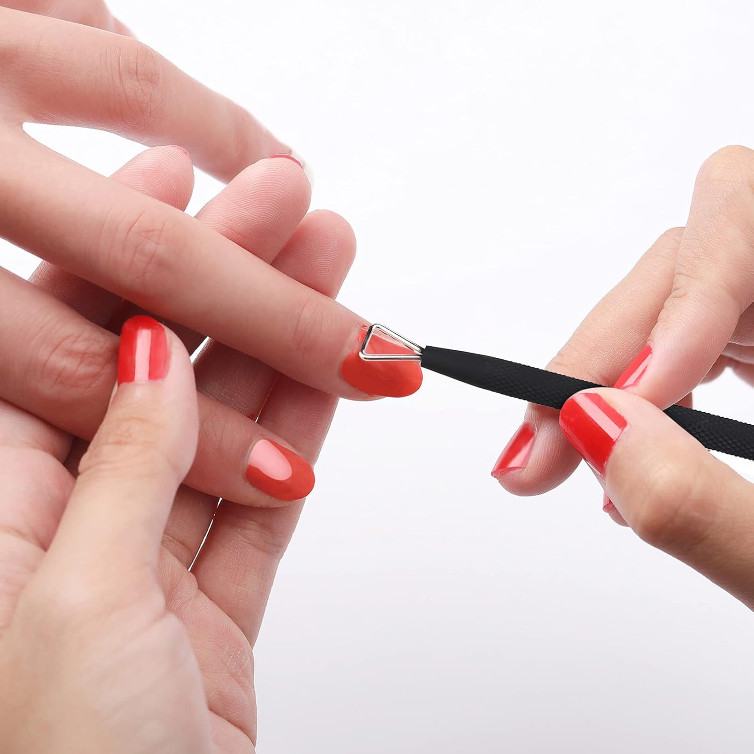 Yinyin – Corta cutículas y empujador de cutículas, profesional de acero inoxidable y duradero, para dedos de manos y pies, pedicura y manicura