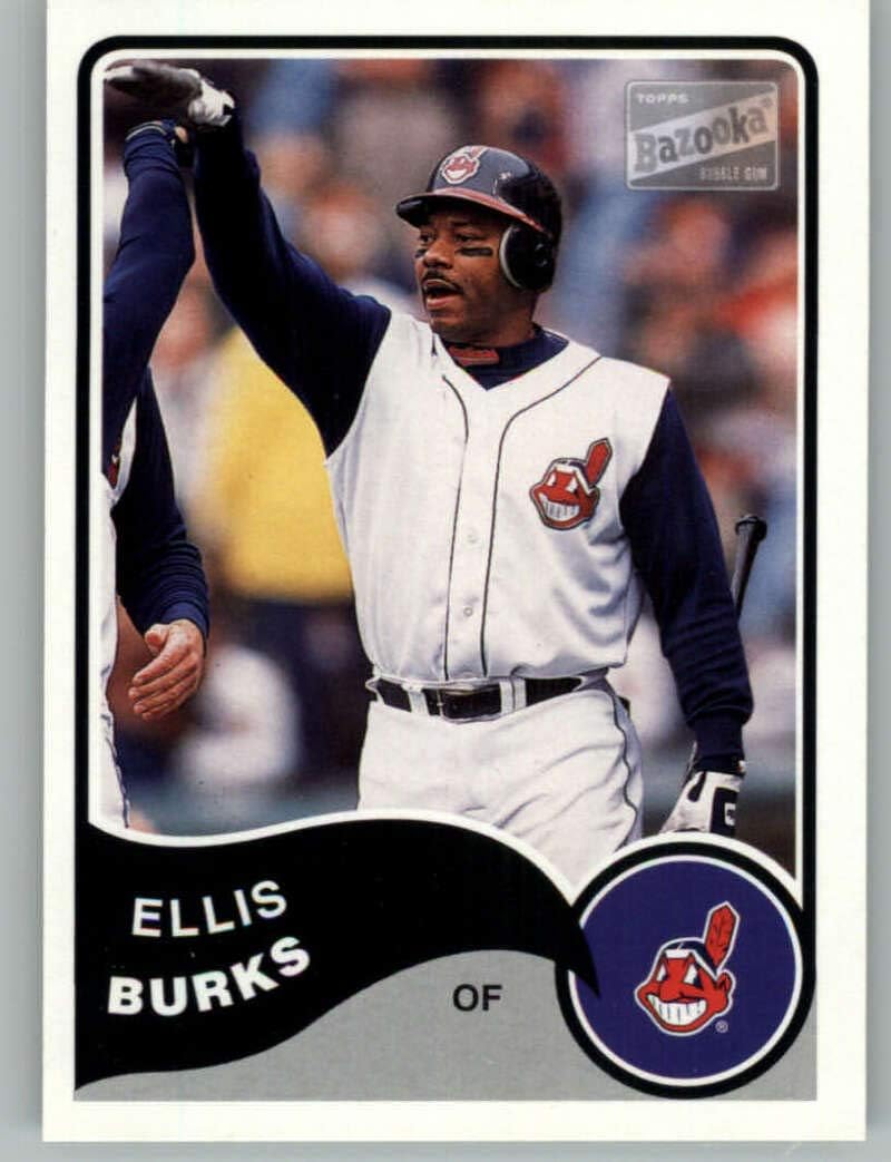 2003 Bazooka #128 Ellis Burks NM-MT Cleveland Indians Baseball MLB