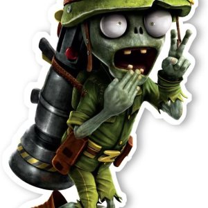 Vinilo decorativo para pared Plants vs. Zombies Garden Warfare 2 Foot Soldier (7 x 12 pulgadas) Vinilo decorativo para pared Plants vs. Zombies Garden Warfare 2 Foot Soldier (7 x 12 pulgadas)