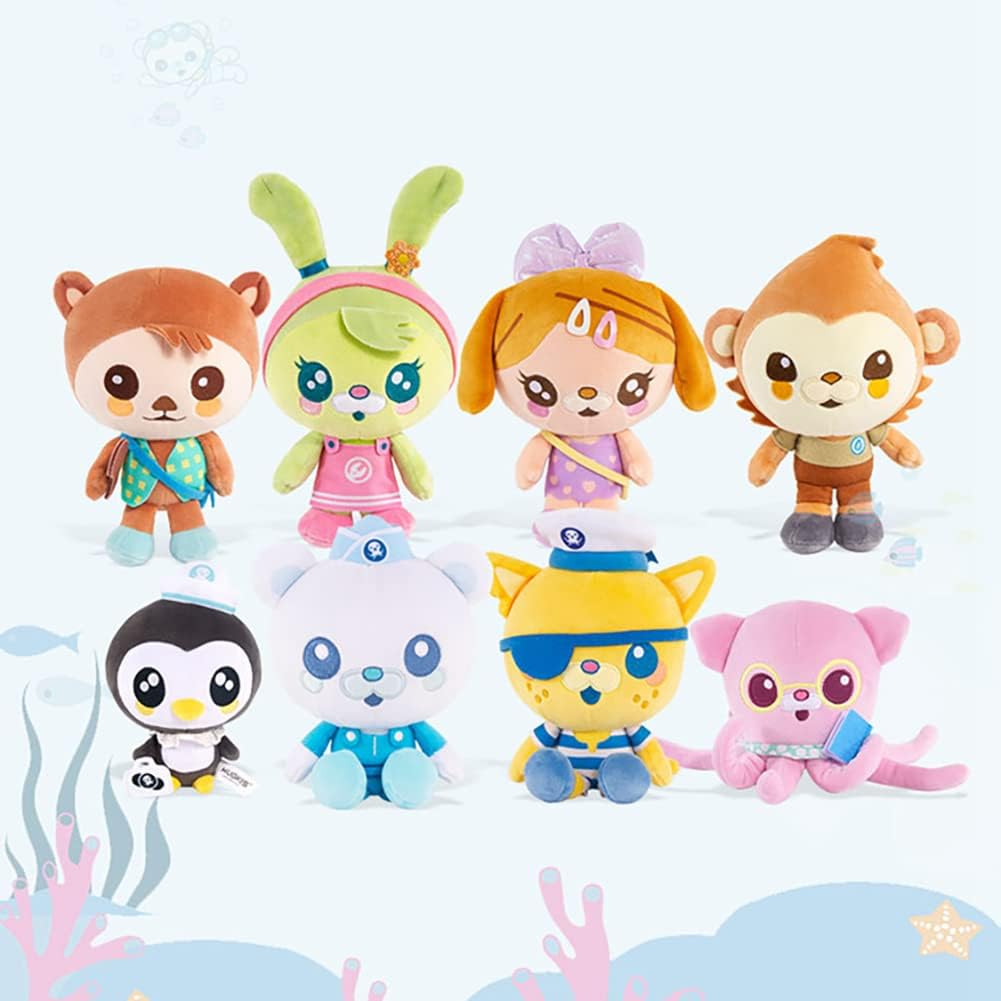 Juguete de peluche Vegimal de Octonauts con personajes de Octonauts Above & Beater, juguete de peluche para fiesta, regalo de cumpleaños y juguete